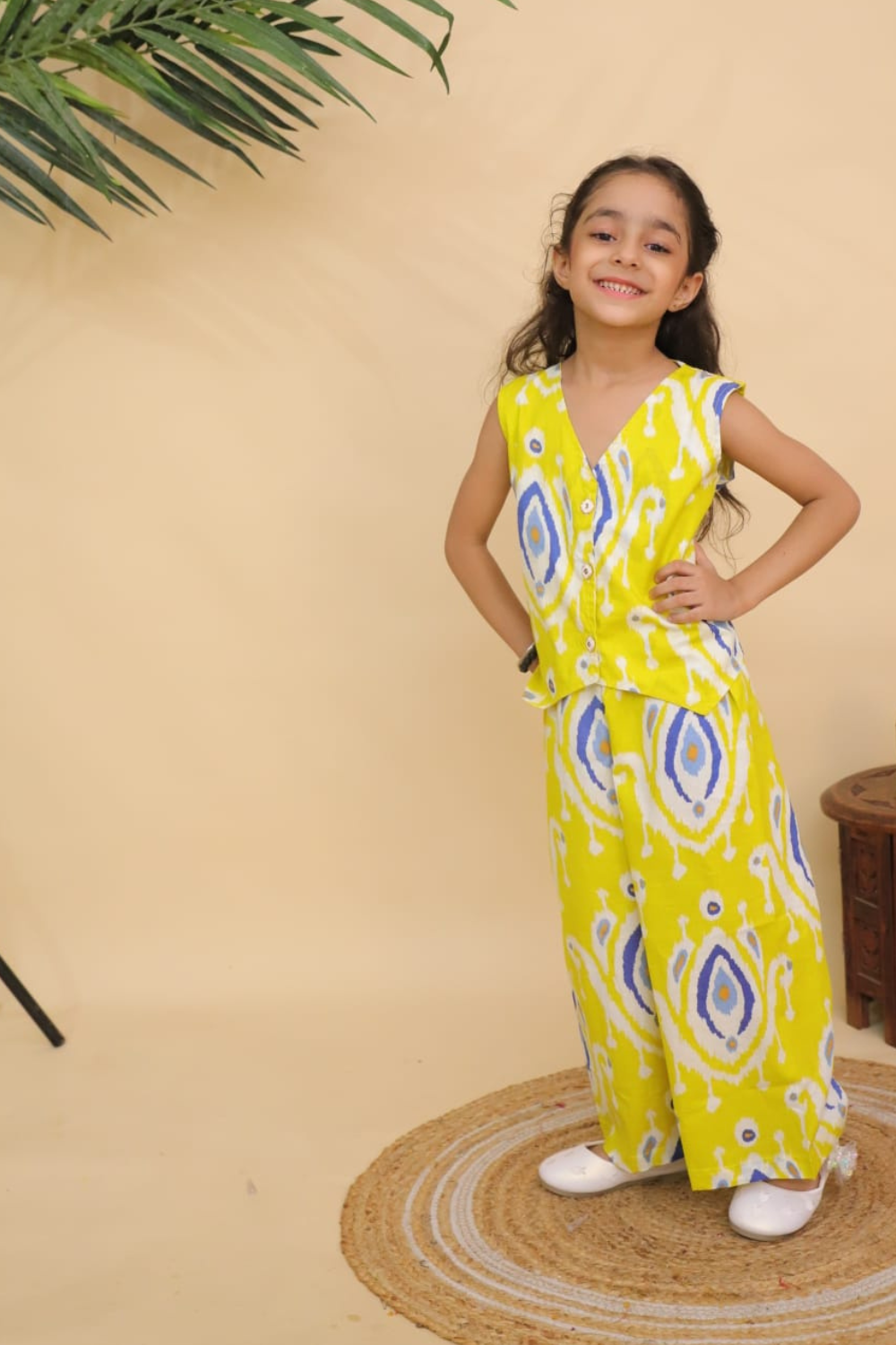 IKKAT PRINT COOL TRENDY CO-ORD SET