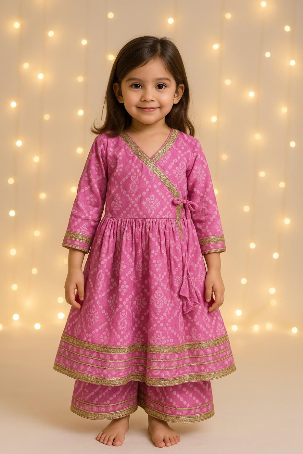 ANGRAKSHA TOP WITH SHARARA & DUPATTA